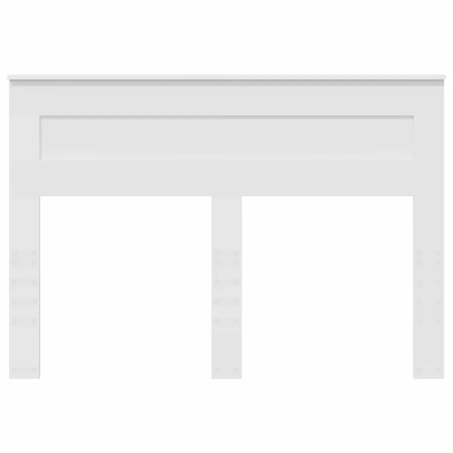 Tête de lit Blanc Bois d'ingénierie - 4