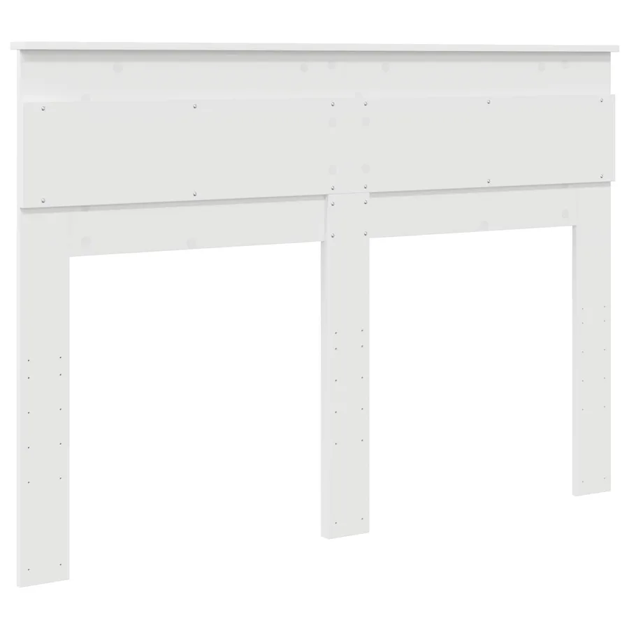 Tête de lit Blanc Bois d'ingénierie - 6