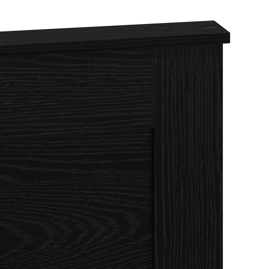 Tête de lit Chêne noir 120 cm Bois d'ingénierie - 7