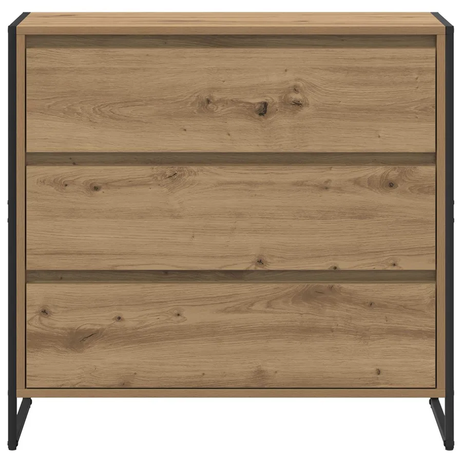 Buffet Chêne artisan 79 x 36 x 75.5 cm Bois d'ingénierie - 6