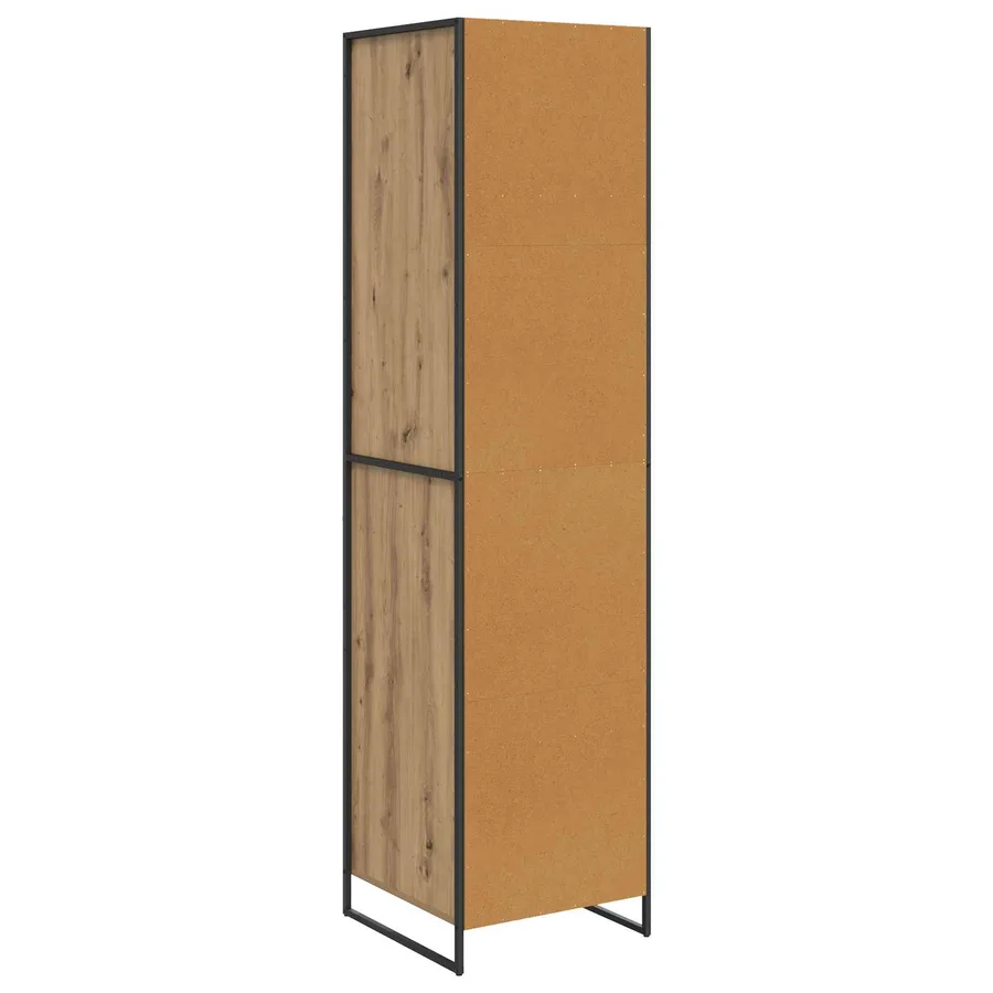 Garde-robe Chêne artisan 50 x 50 x 200 cm Bois d'ingénierie - 7