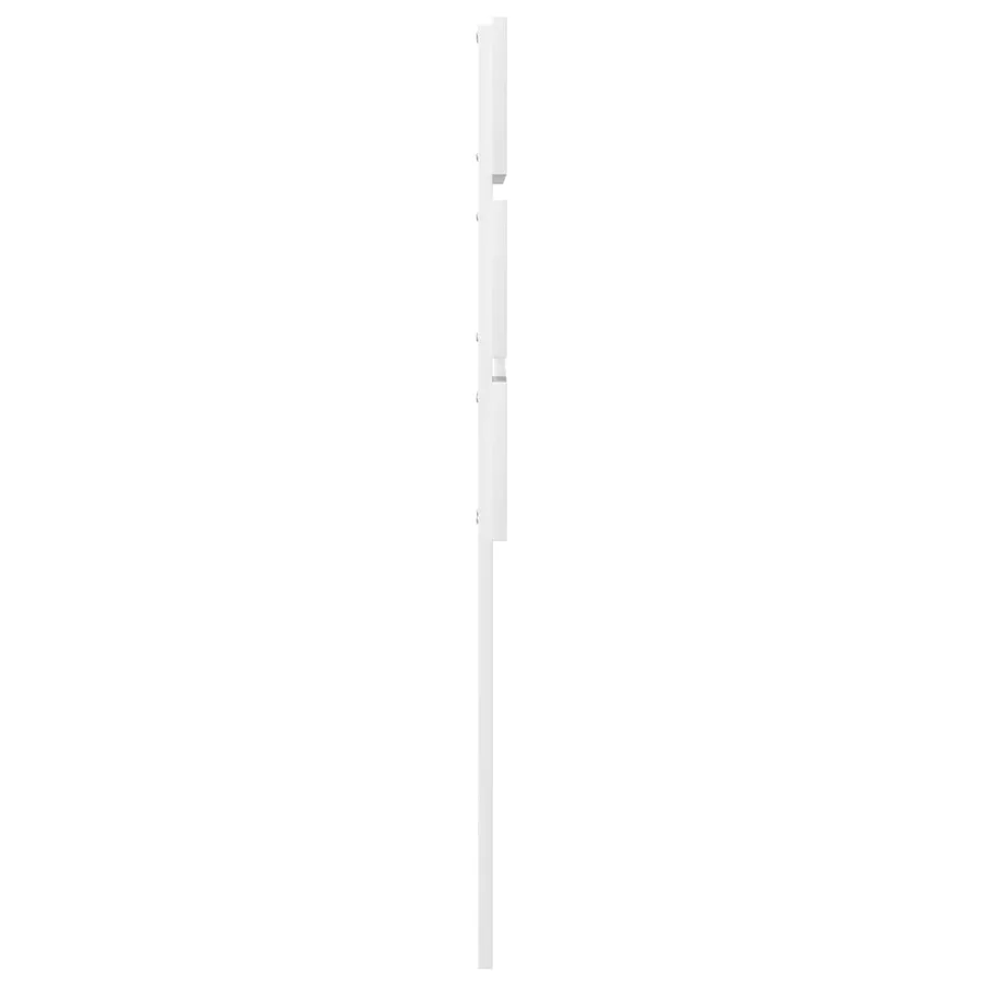 Tête de lit Blanc Bois d'ingénierie - 5