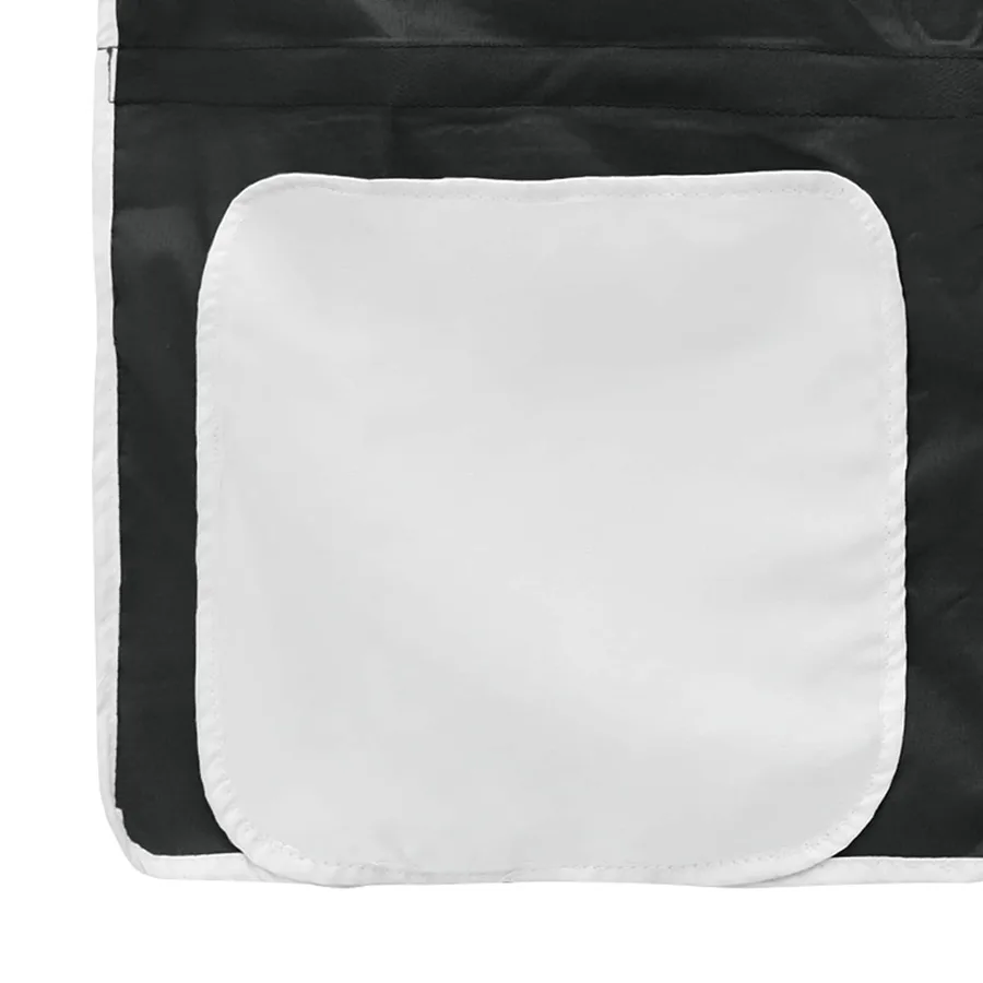Cadre de Lit Mezzanine pour Enfants avec Rideaux Blanc et Noir - 11