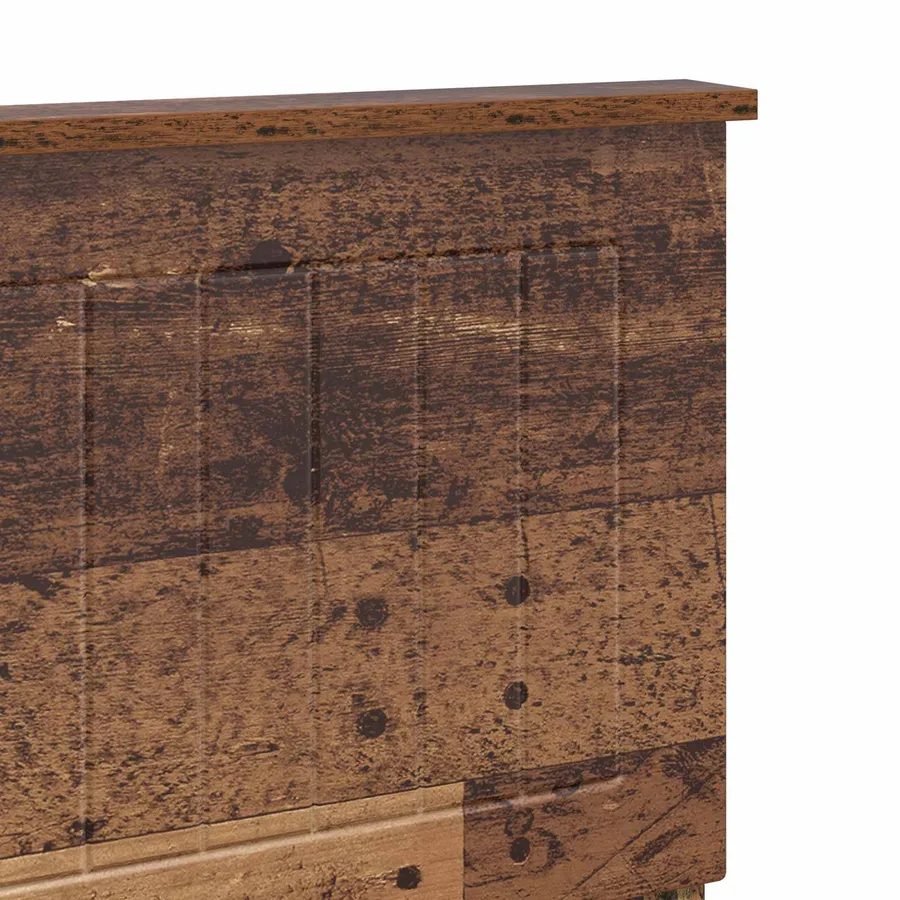 Tête de lit Bois Ancien Bois d'ingénierie - 7