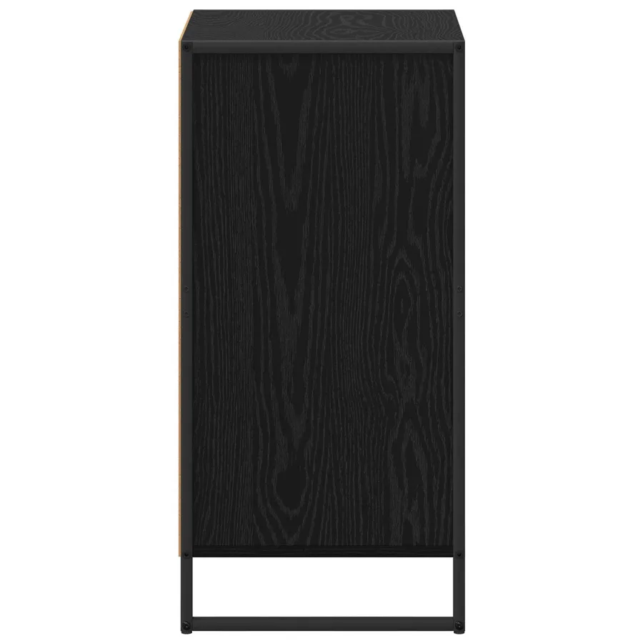 Buffet Chêne noir 42 x 36 x 75.5 cm Bois d'ingénierie - 7