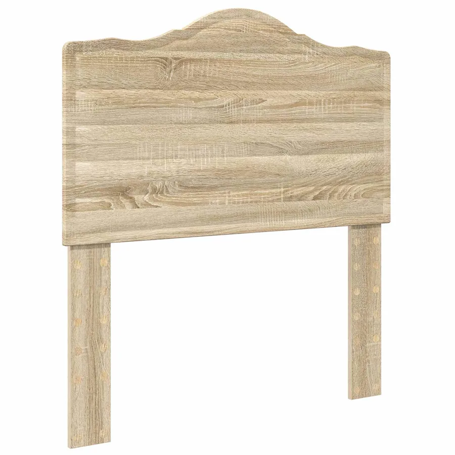 Cadre de lit Chêne Sonoma 75 x 190 cm Pin massif - 6