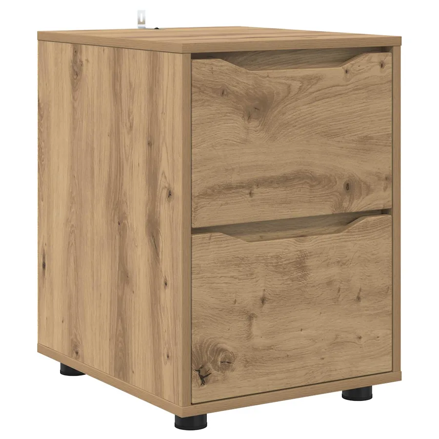 Armoire de rangement 40 x 48 x 57 cm Bois d'ingénierie - 2