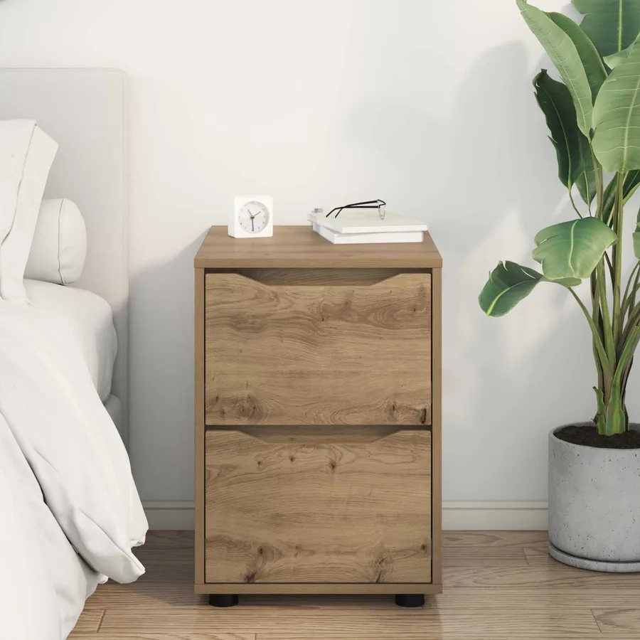 Armoire de rangement 40 x 48 x 57 cm Bois d'ingénierie - 4