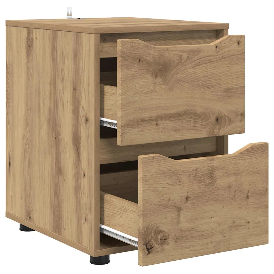 Armoire de rangement 40 x 48 x 57 cm Bois d'ingénierie - 5