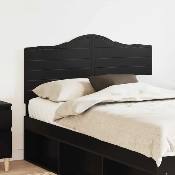 Tête de lit Chêne noir Bois d'ingénierie
