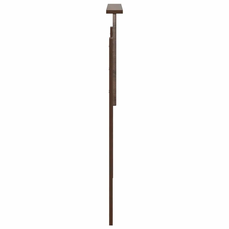Tête de lit Chêne brun Bois d'ingénierie - 5