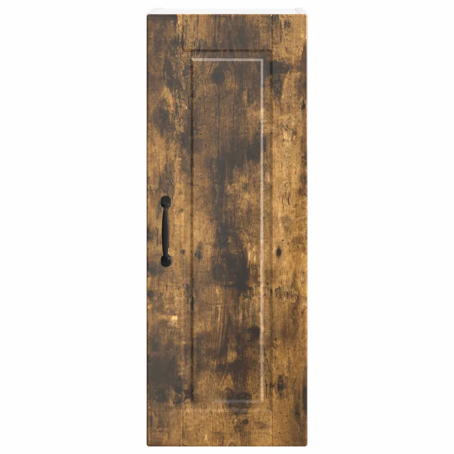 Meuble mural PORTO Chêne fumé 30 x 31 x 80 cm Bois d'ingénierie - 6