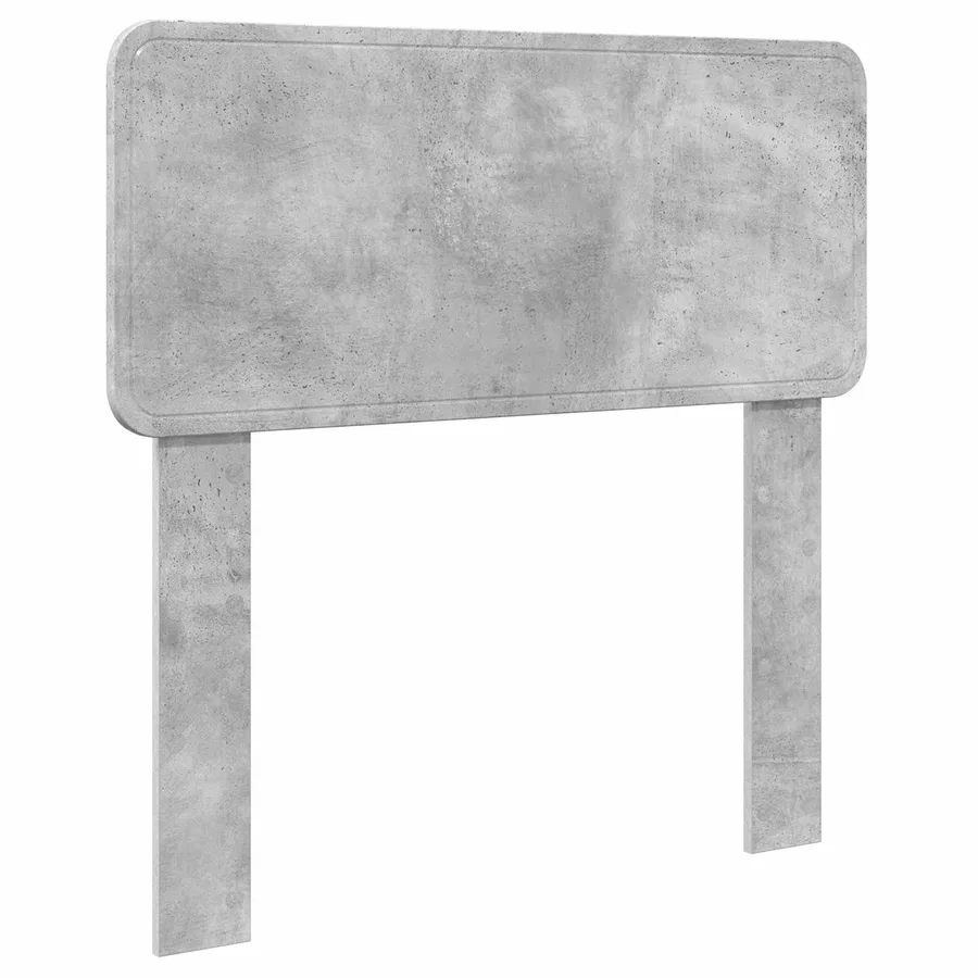 Cadre de lit Gris Béton 100 x 200 cm Pin massif - 6
