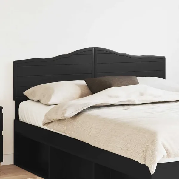 Tête de lit Chêne noir Bois d'ingénierie