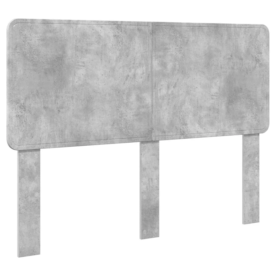 Cadre de lit Gris Béton 150 x 200 cm Bois de pin massif - 6