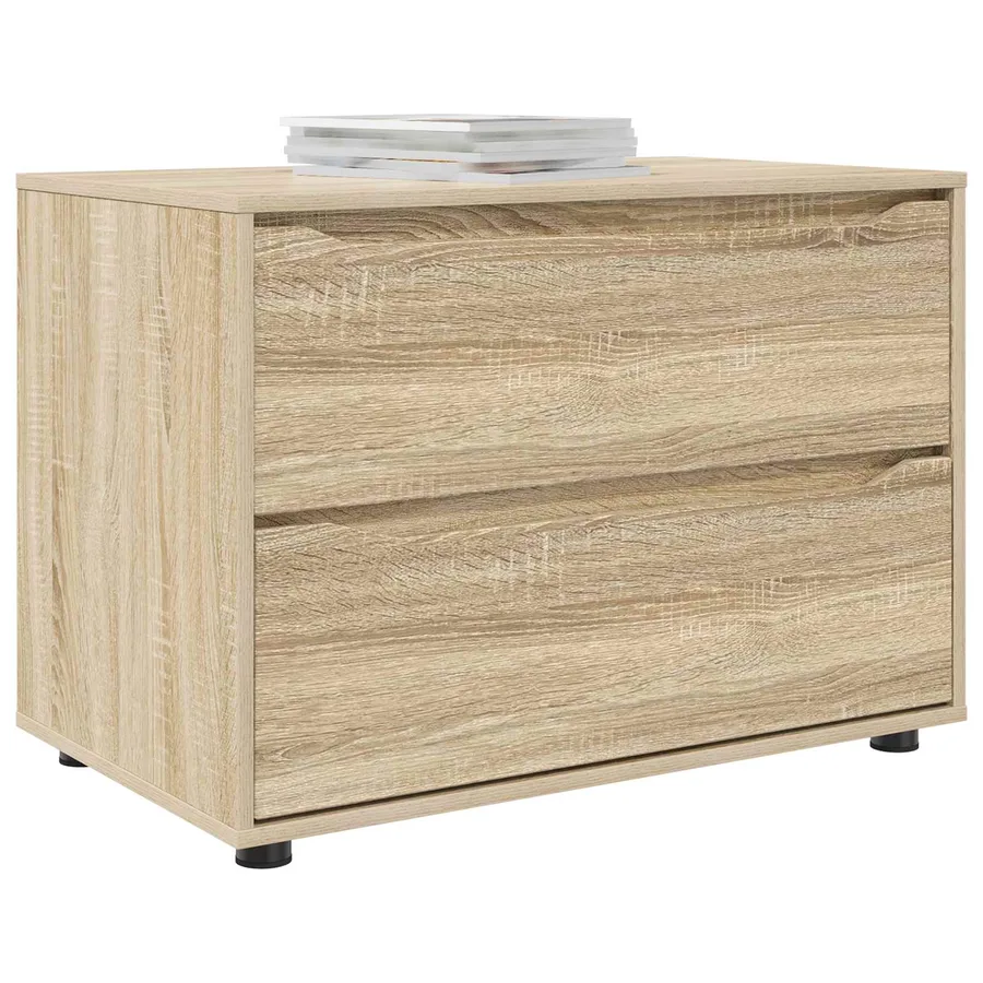Armoire de rangement Chêne Sonoma 80 x 48 x 57 cm - 3