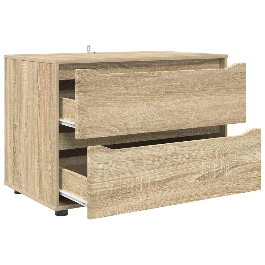 Armoire de rangement Chêne Sonoma 80 x 48 x 57 cm - 7
