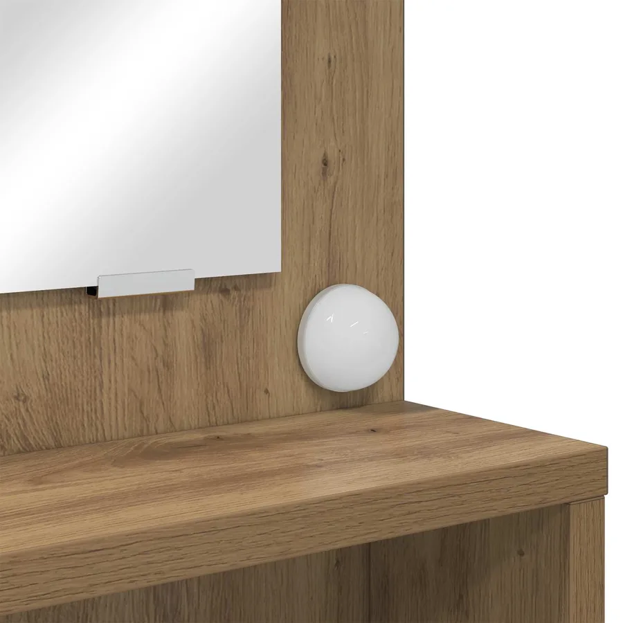 Tables de maquillage pour chambre Chêne artisanal - 11
