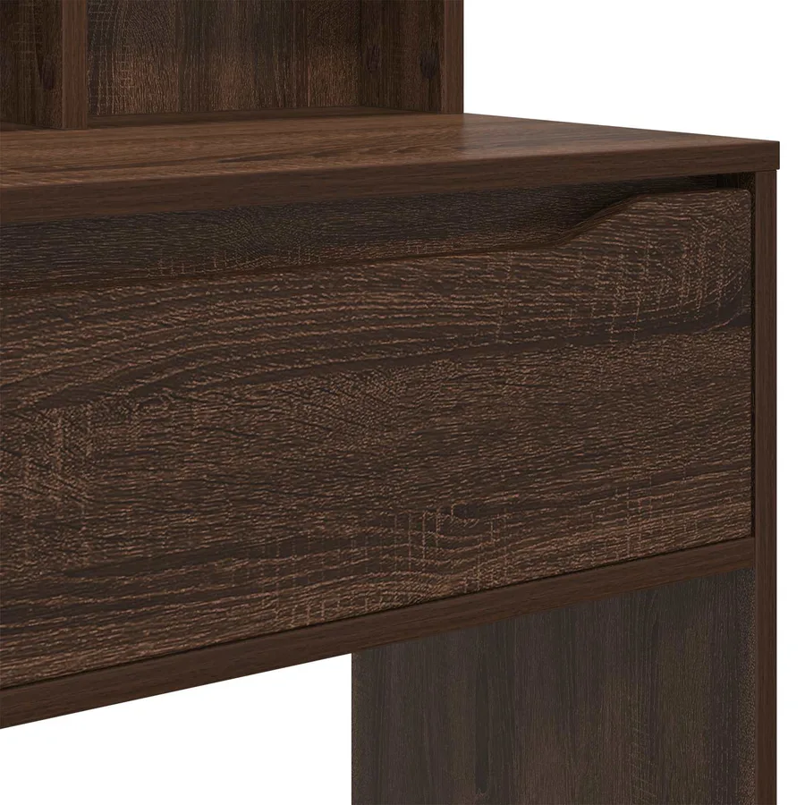 Tables de maquillage pour chambre Chêne brun 80 x 39,6 x 135 cm - 8