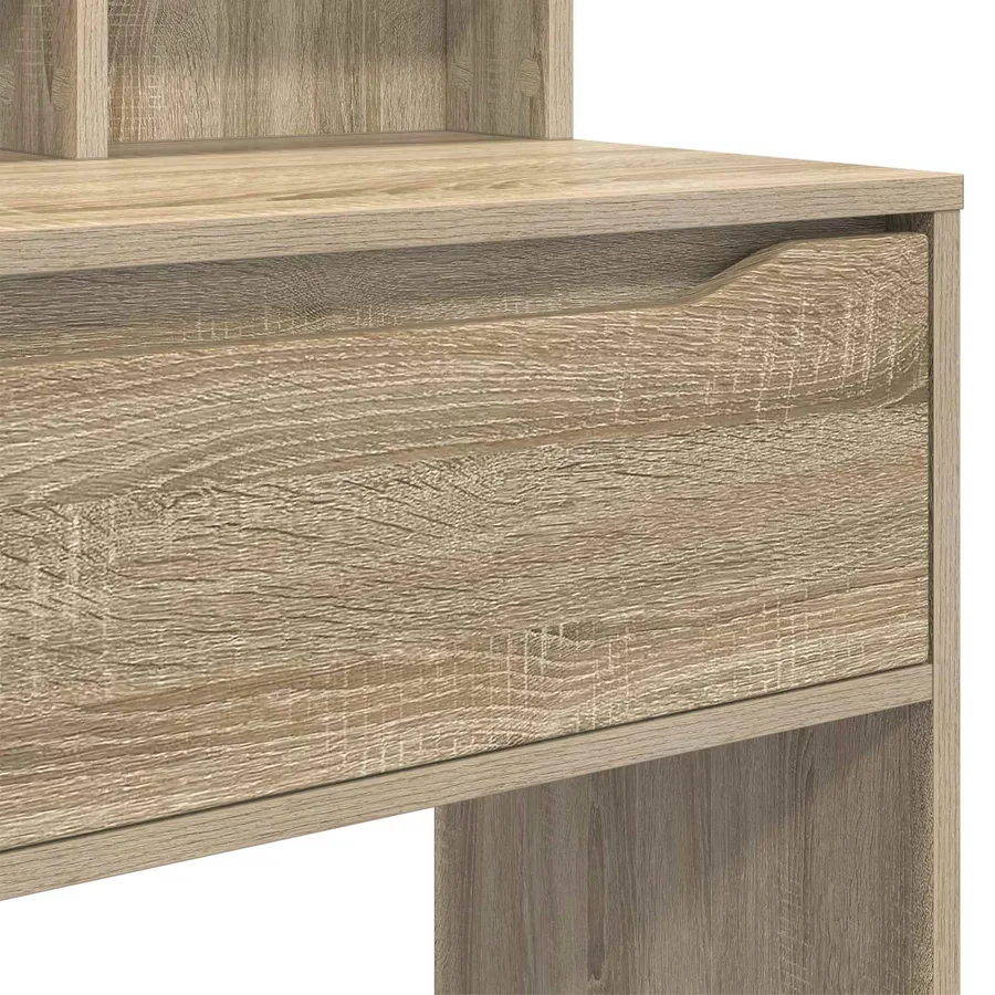 Tables de maquillage pour chambre avec tiroir Chêne Sonoma - 10