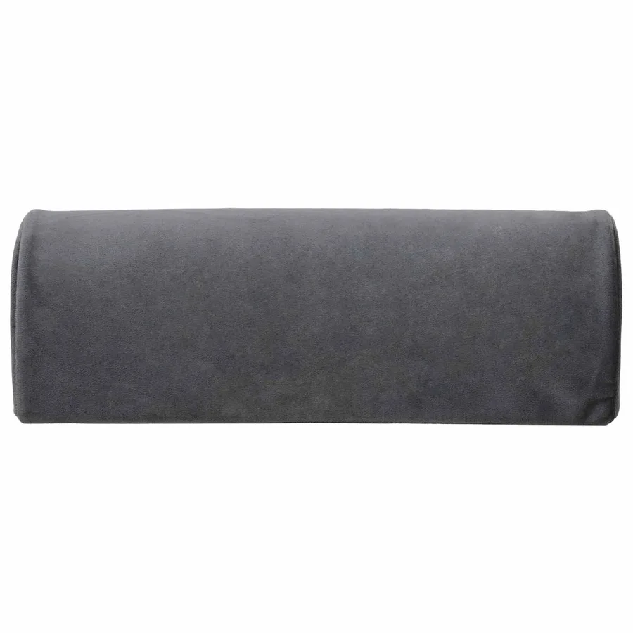 Coussin de repose-pieds Uni Gris 42 x 18 x 13 cm Mousse PU - 4
