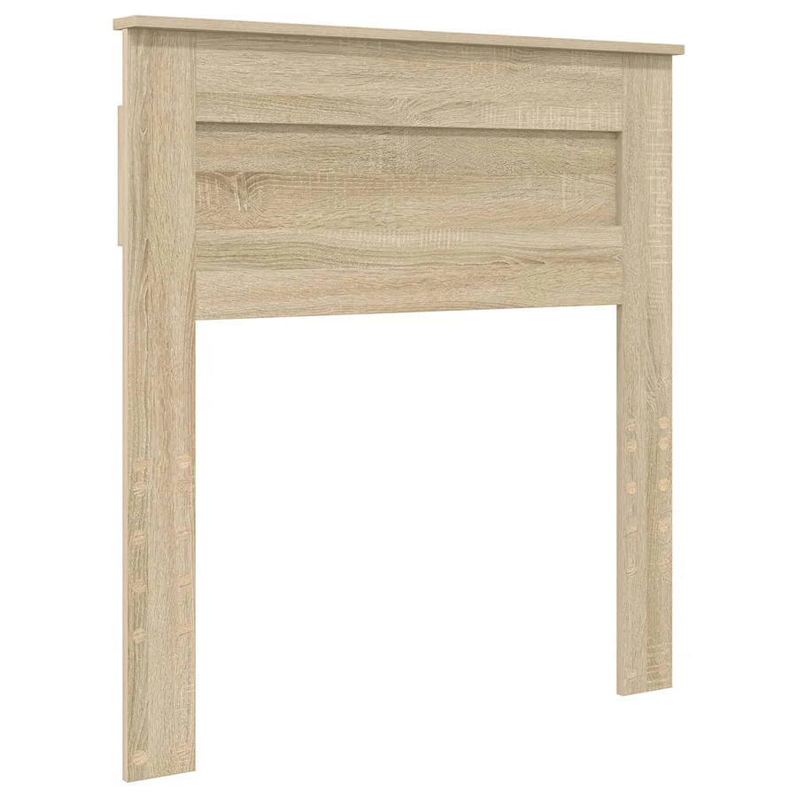 Cadre de lit Chêne Sonoma 90 x 200 cm Bois de pin massif - 6