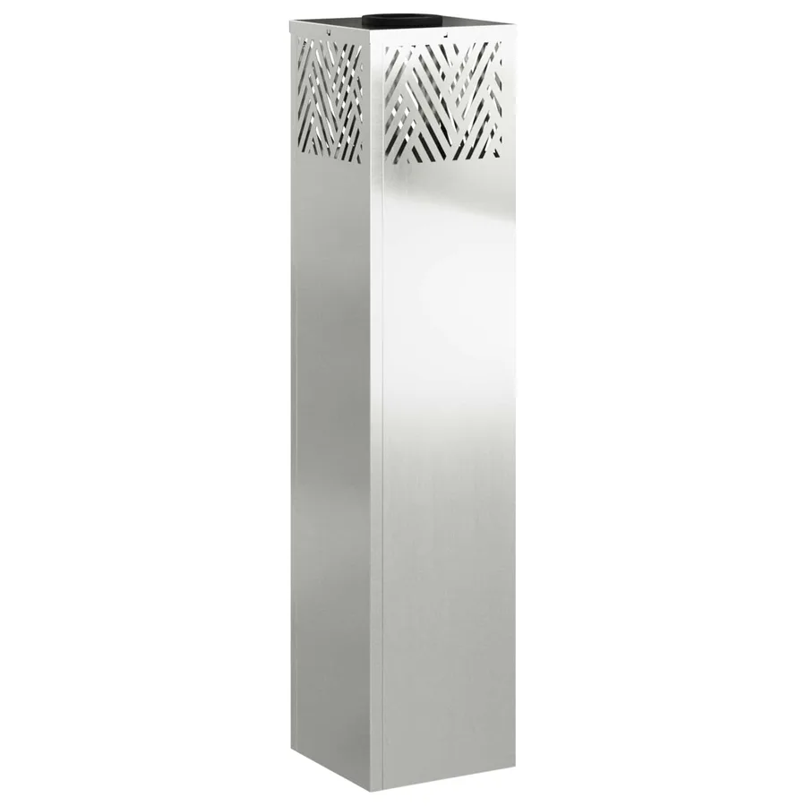 Lumière de chemin LED solaire 2 pcs Blanc chaud 18 x 18 x 80 cm - 4