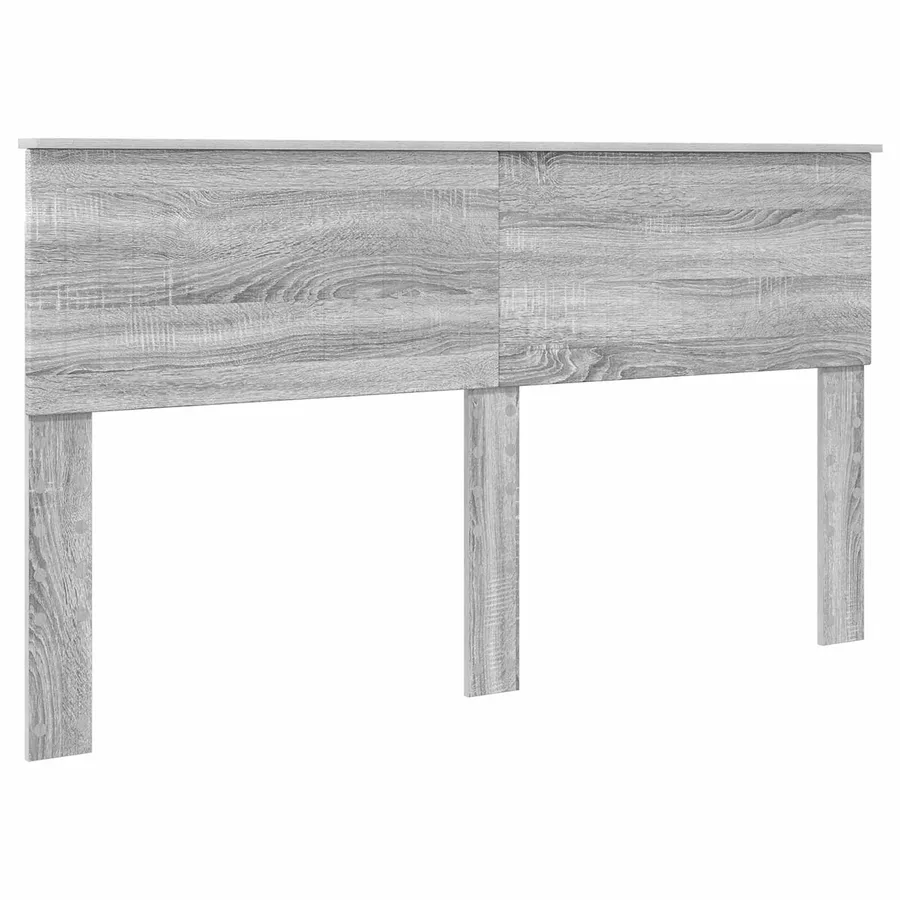 Cadre de lit Gris Sonoma 160 x 200 cm Pin massif - 6