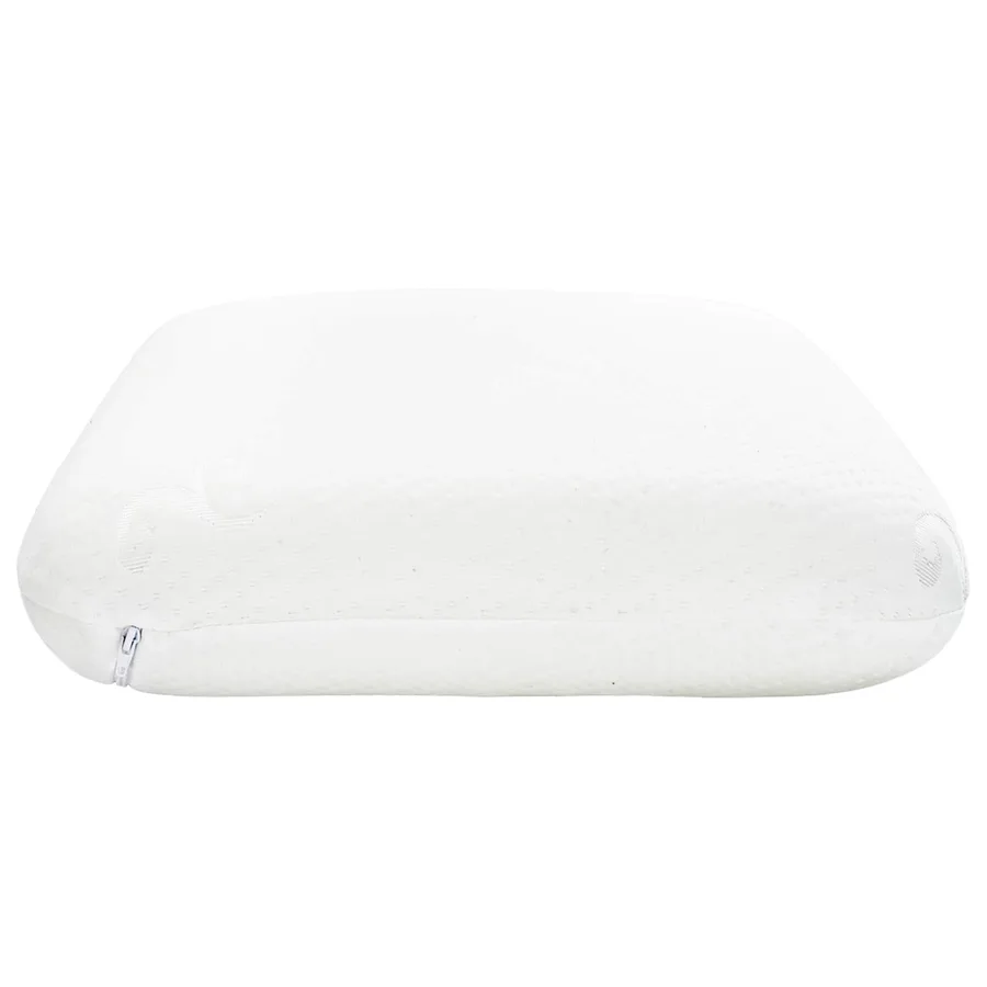 Coussin de sommeil Uni Blanc 60 x 40 x 10,5 cm - 5