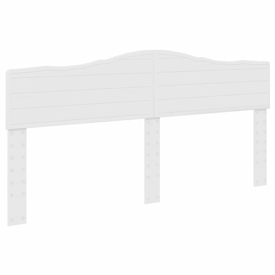 Lit de Rangement Blanc 180 x 200 cm Bois d'ingénierie - 7