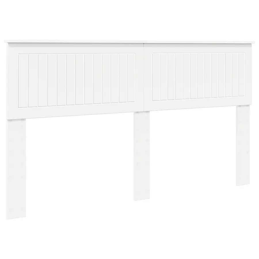 Tête de lit Blanc Bois d'ingénierie - 2