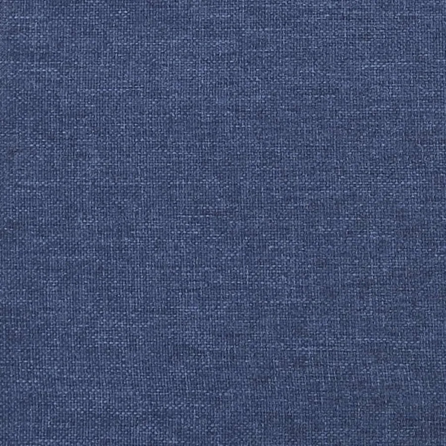Cadre de lit sans matelas bleu 140x190 cm tissu - 11