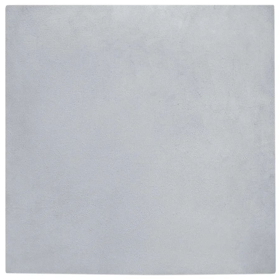 Tapis antidérapant en fausse de lapin OLITE Gris 200 x 200 cm - 5
