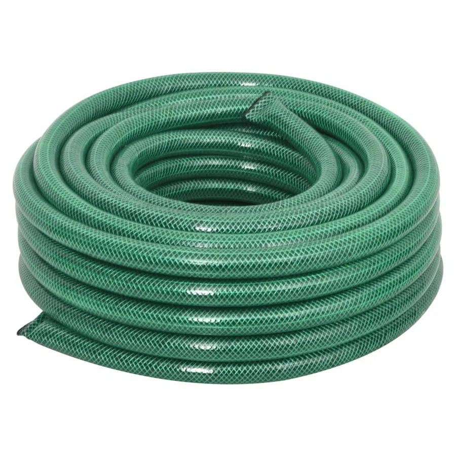 Tuyau d'arrosage avec jeu de raccords vert 0,75" 20 m PVC - 2