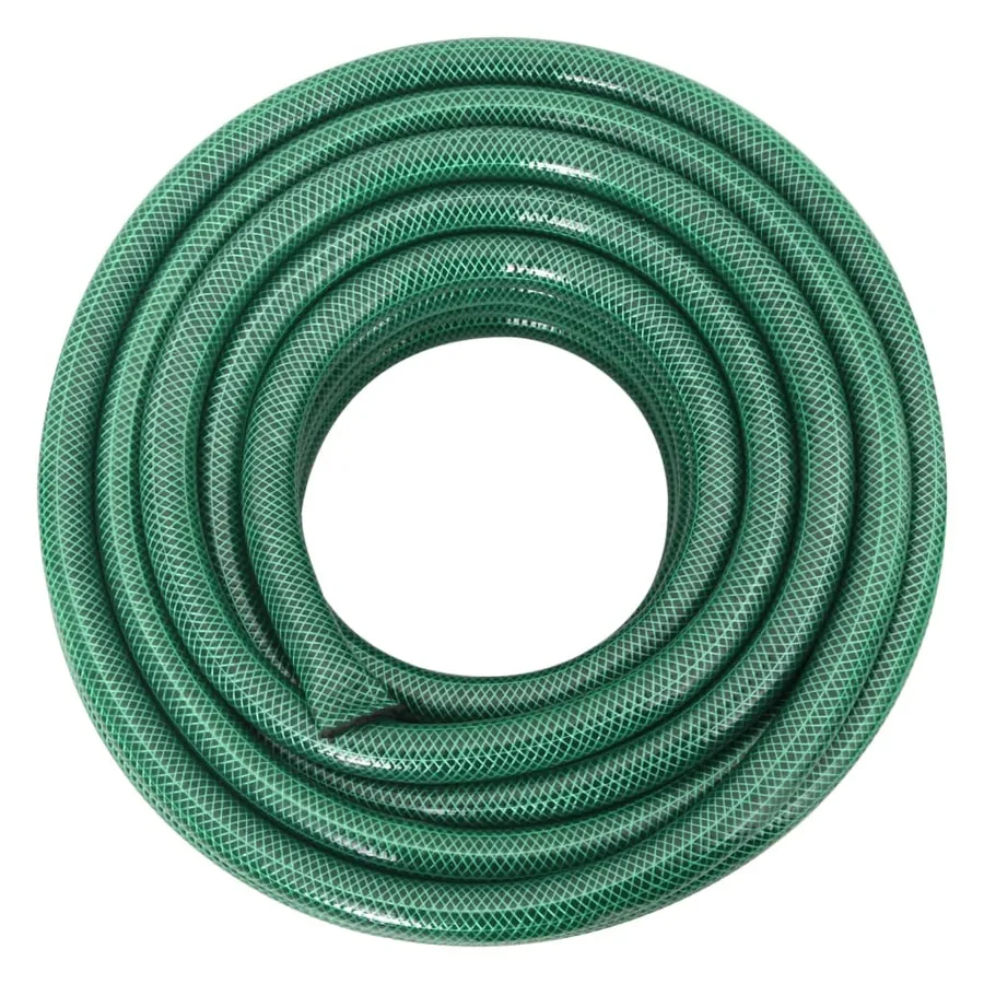 Tuyau d'arrosage avec jeu de raccords vert 0,75" 20 m PVC - 3