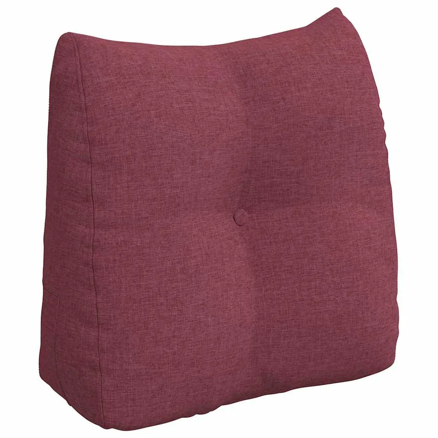 Coussin de Dos Bordeaux 45 x 24 x 50 cm tissu - 2