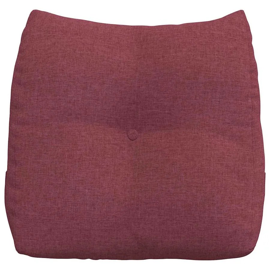 Coussin de Dos Bordeaux 45 x 24 x 50 cm tissu - 6