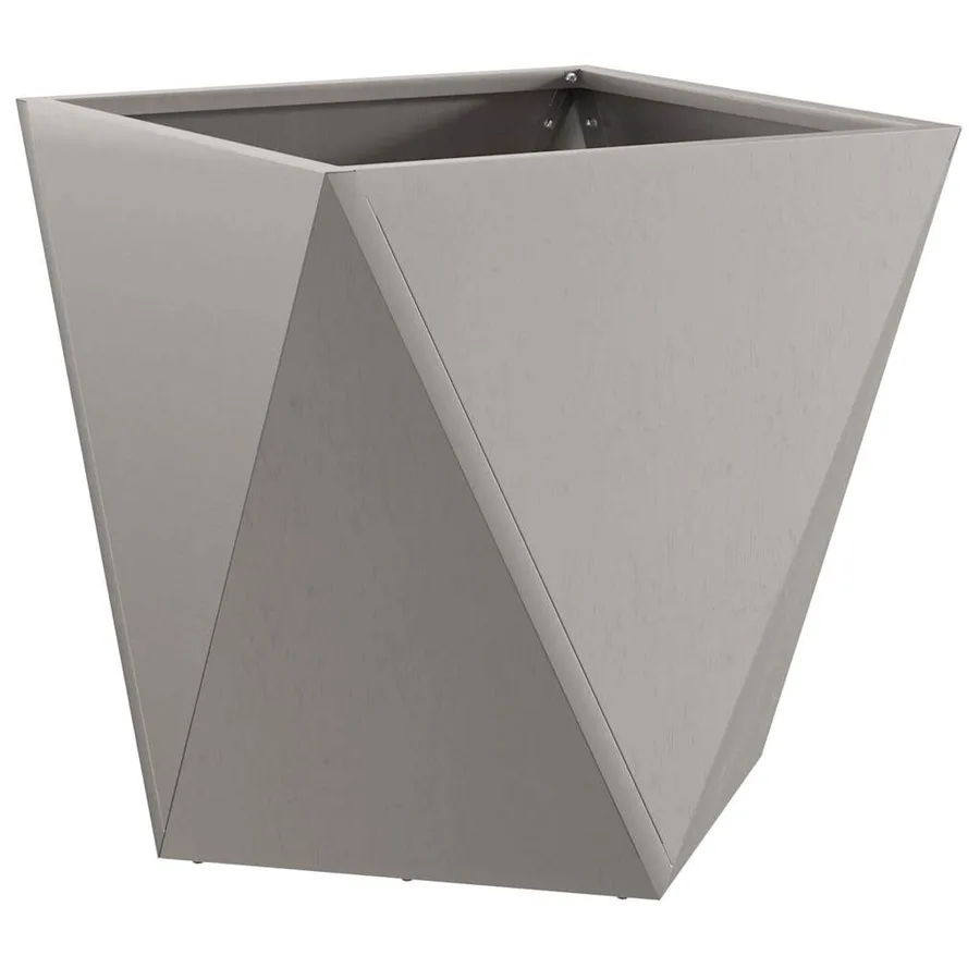 Jardinière 2 pc Rouillé 50 x 50 x 50 cm Acier patiné - 5