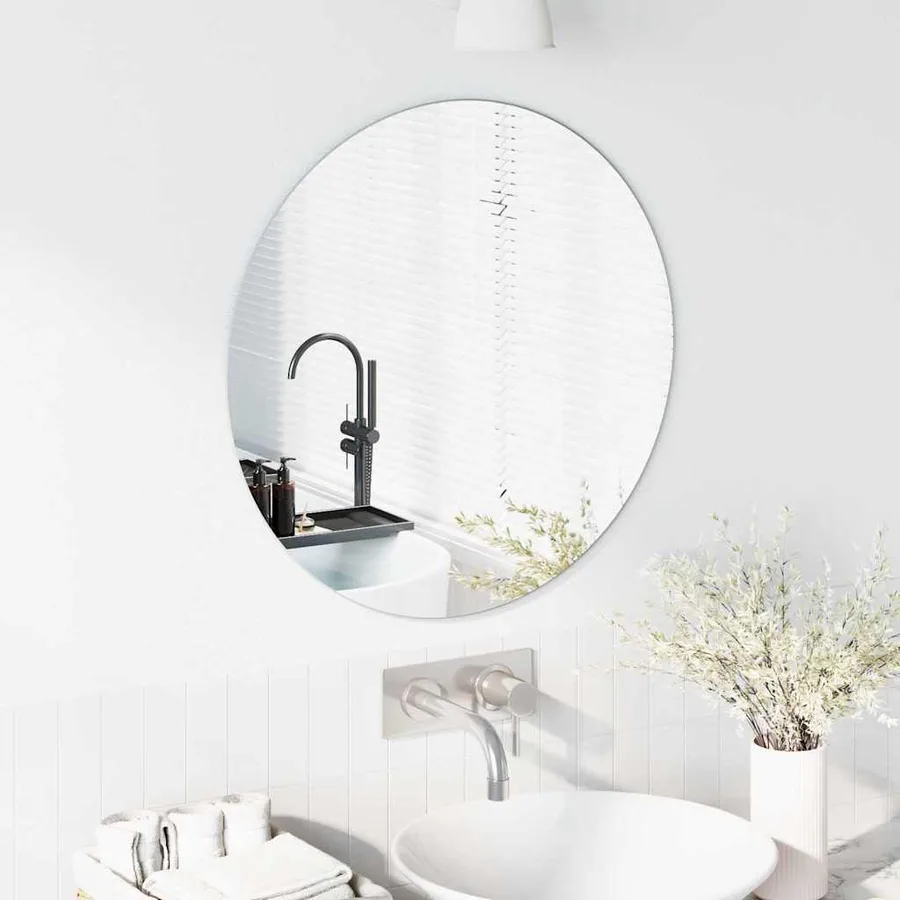 Miroir mural Rond Ø 60 cm verre trempé - 3