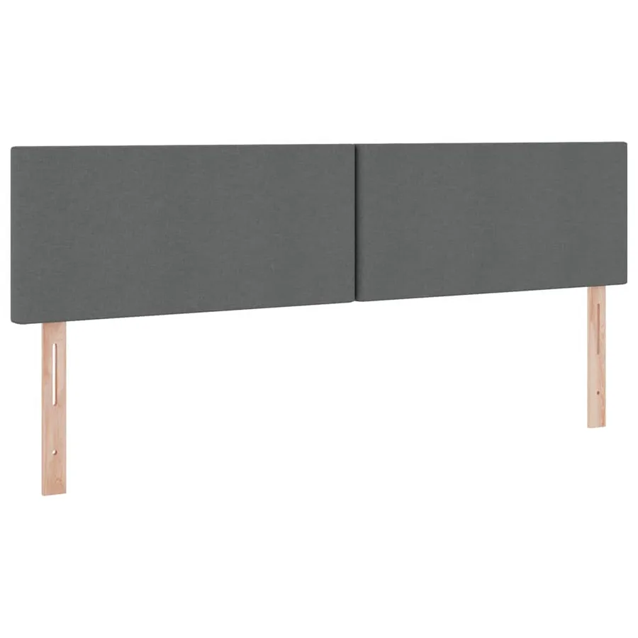 Lit avec rangement et matelas Gris foncé 180 x 200 cm - 9