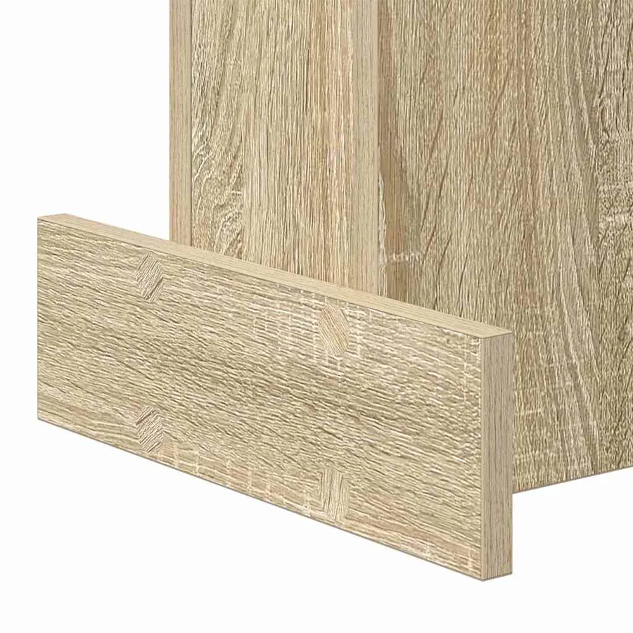 Table d'appoint Chêne Sonoma 35,5 x 35 x 40 cm - 9