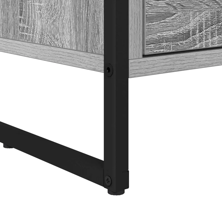 Meuble TV Gris Sonoma 100 x 36 x 49.5 cm Bois d'ingénierie - 10