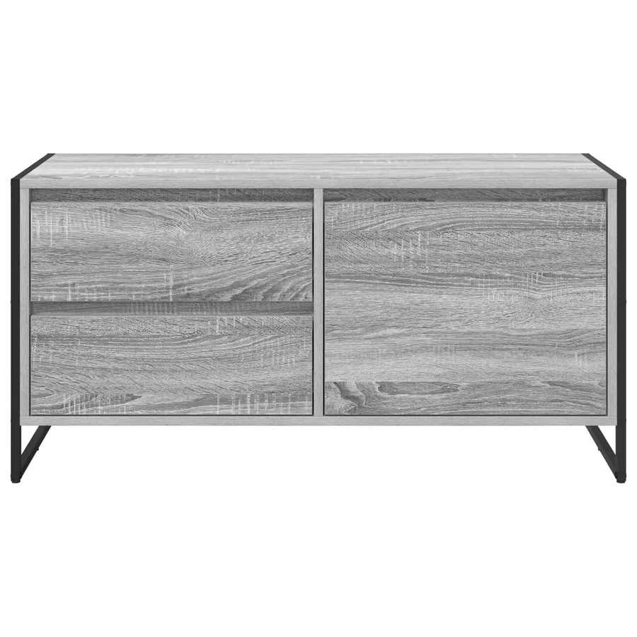 Meuble TV Gris Sonoma 100 x 36 x 49.5 cm Bois d'ingénierie - 6