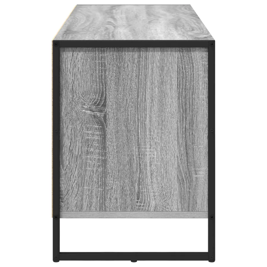 Meuble TV Gris Sonoma 100 x 36 x 49.5 cm Bois d'ingénierie - 7