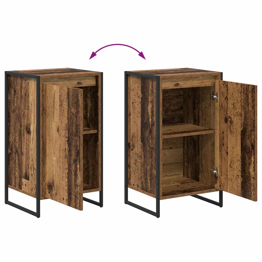 Buffet Bois Ancien 43 x 36 x 75,5 cm Bois d'ingénierie - 11