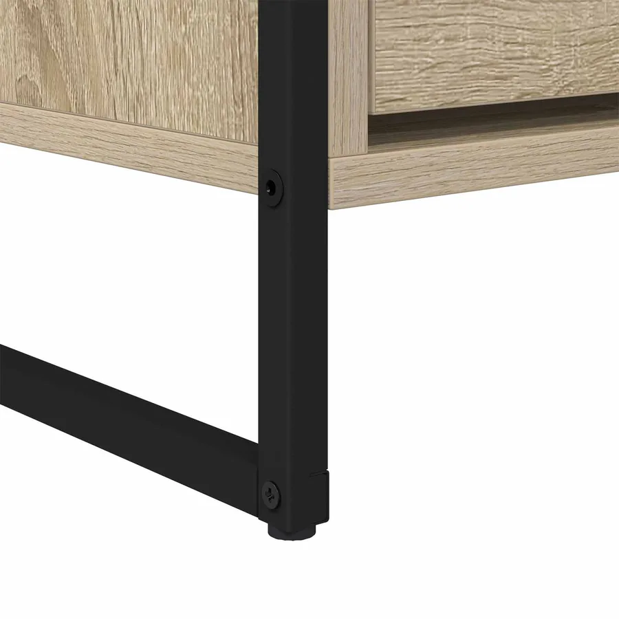 Meuble TV Sonoma 100 x 36 x 49,5 cm Bois d'ingénierie - 10