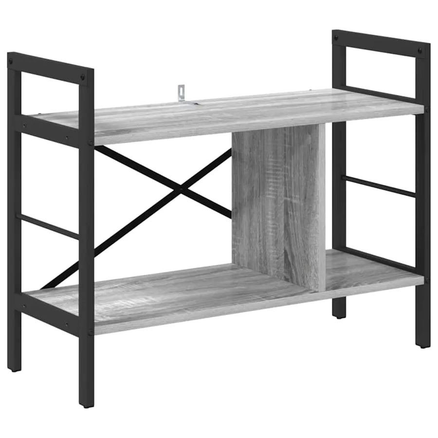 Étagère Gris Sonoma 75 x 30 x 58,5 cm Bois d'ingénierie - 2