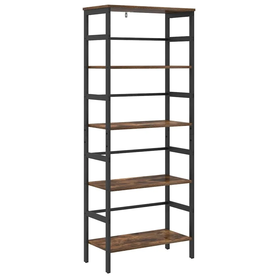 Étagère Chêne fumé 60 x 29,5 x 149 cm Bois d'ingénierie - 2