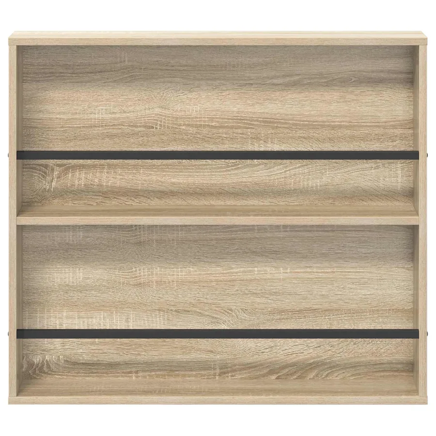 Étagère à magazines 2 pcs Chêne Sonoma 80 x 12 x 70 cm - 6