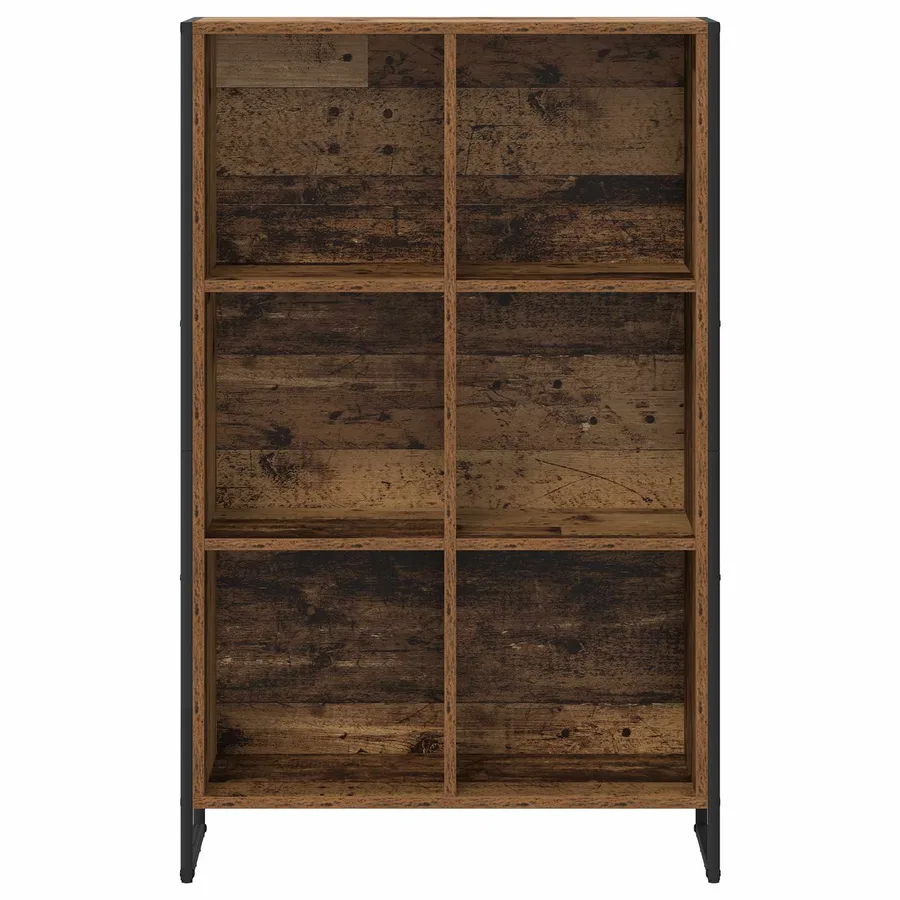 Bibliothèque Bois Ancien 99,5 x 30 x 108,5 cm Bois d'ingénierie - 5